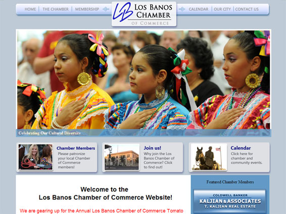 Los Banos Chamber of Commerce Website