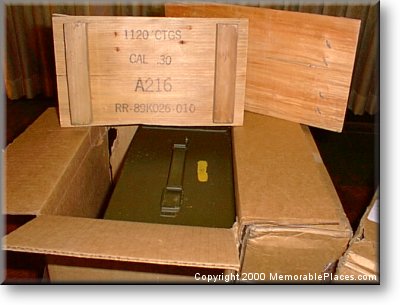 Boxes of Rifle Ammunition