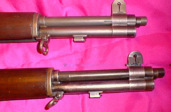 The barrels and Gas Cylinders of the M1's. 