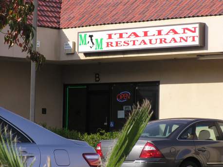 M and M Italian Reastaurant in Los Banos Ca