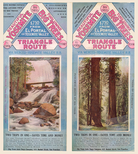 Big Trees Triangle Tours = Brochure no. 2