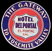 Del Portal Luggage Sticker