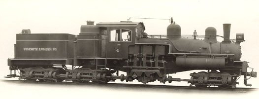 YLCo. Shay Locomotive Number 4.